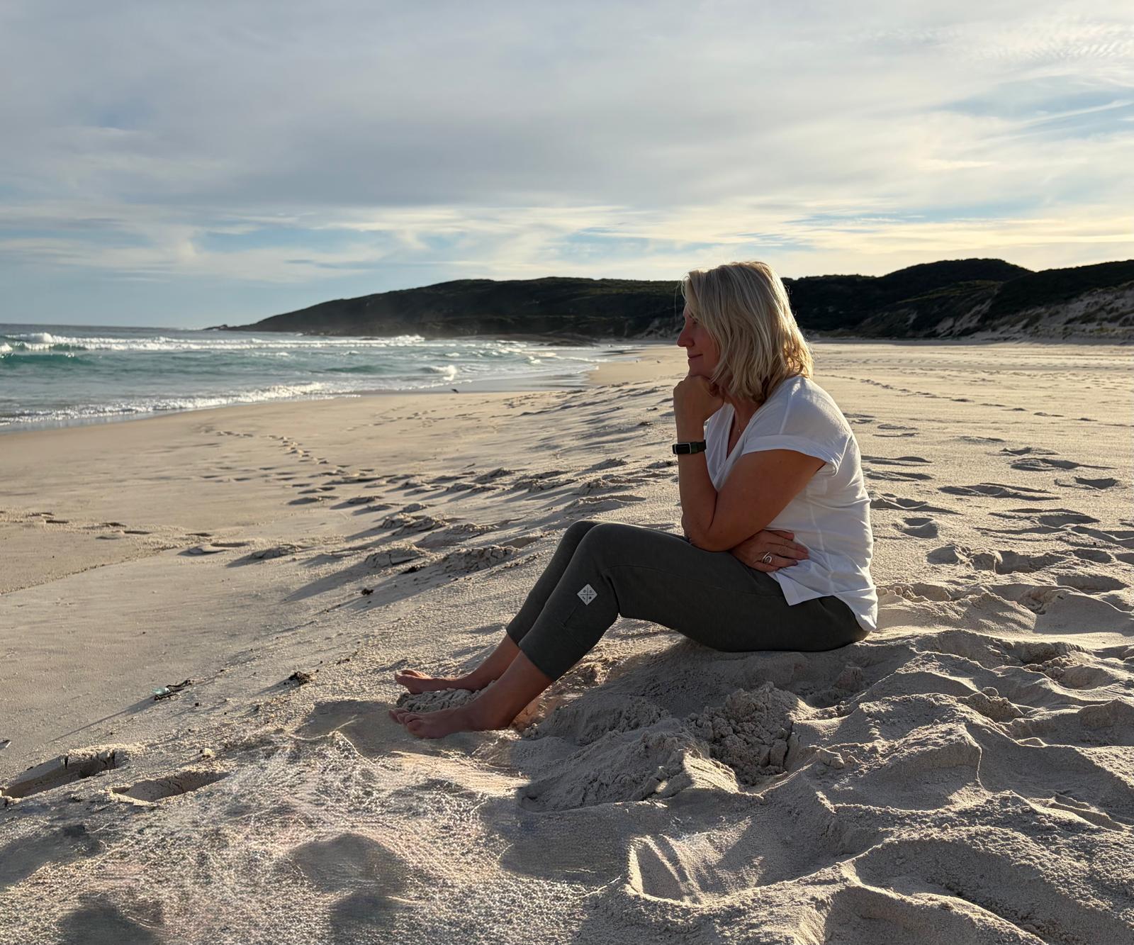 A quiet moment on the beach